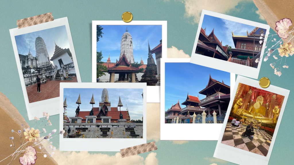các đền tại ayutthaya