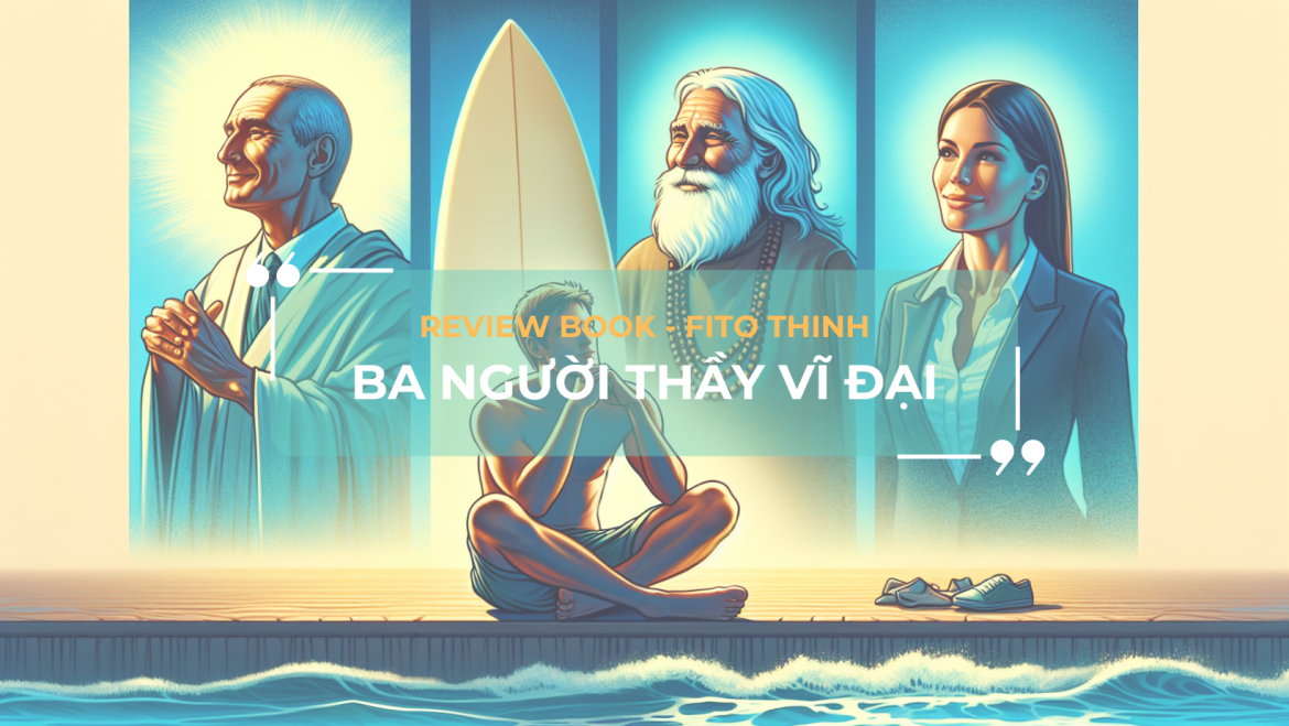 Một câu chuyện nói về sự không thỏa mãn về một cuộc sống nhàm chán bởi vòng xoáy công việc. Muốn tìm kiếm một lối đi mới, một con đường riêng hướng đến sự hạnh phúc và tươi đẹp. Thì tác phẩm Ba Người Thầy Vĩ Dại là sự lựa chọn không thề nào tuyệt vời hơn. Dành cho những ai đang cảm thấy bế tắc, muốn vươn mình khám phá nhiều hơn về bản thân và thế giới ngoài kia mà còn lo sợ.