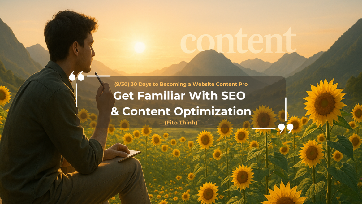 (9/30) 30 Days to Becoming a Website Content Pro: From Beginner to Expert