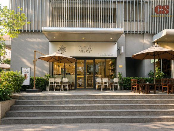 Building exterior photo, Coffee Shop