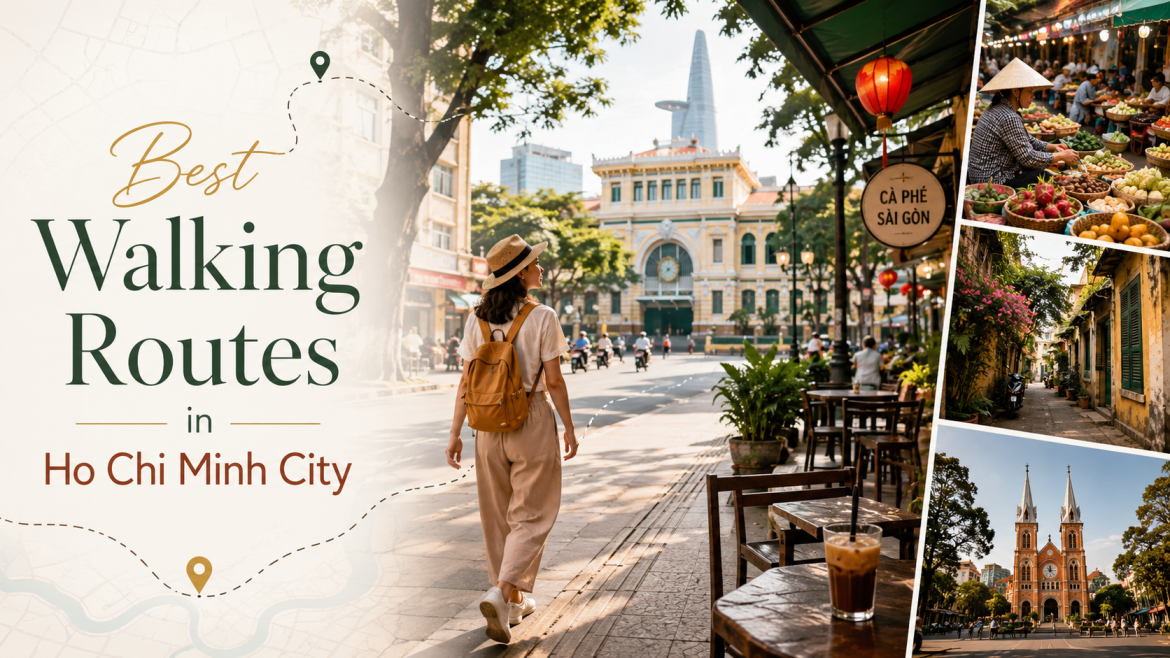Best Walking Routes In Ho Chi Minh City: Central Streets, Markets, Cafés, And Hidden Corners